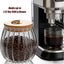 Recipiente vidrio café frutos secos 1600ml tapa bambú