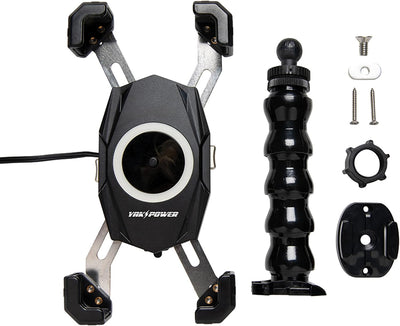 Cargador inalámbrico 15W con soporte ajustable 360
