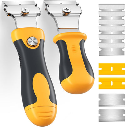 Raspador de cuchillas de afeitar 12uds vidrio para hornos y estufas