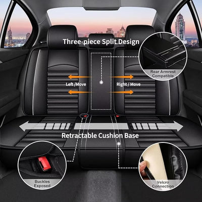 Fundas asiento VW Taos 22-26 cuero sintético negro