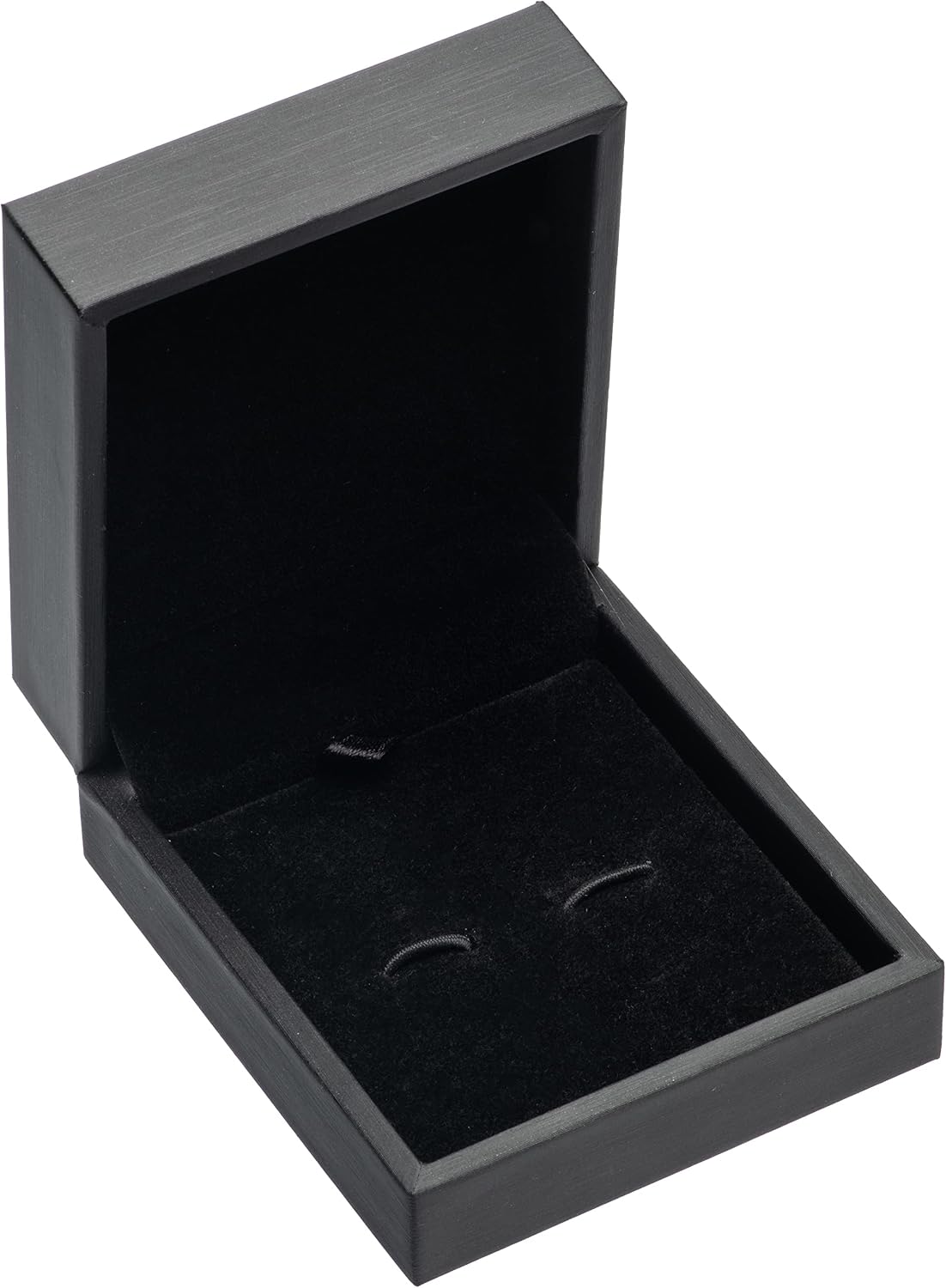 Caja gemelos piel sintética 3 Uds color negro
