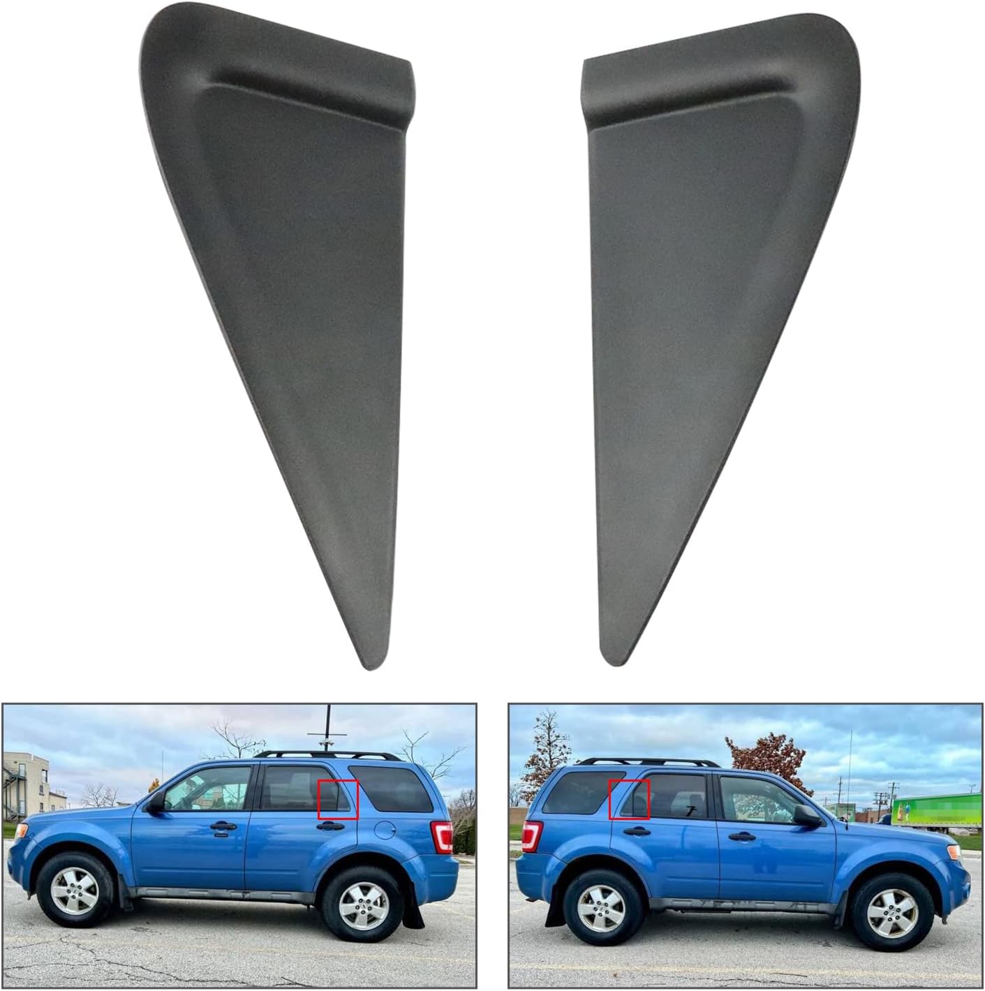 Panel moldura ventana trasera Ford Escape Mariner 08-11