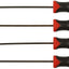 Set 4 Pzas Púas Mini ProGrip Acabado Negro