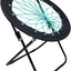 Silla Bungee plegable camping negro