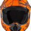 Casco MX Todoterreno Unisex X-Large Camuflaje Naranja
