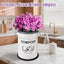 Contenedor compost sin olores con tapa y bolsas blanco