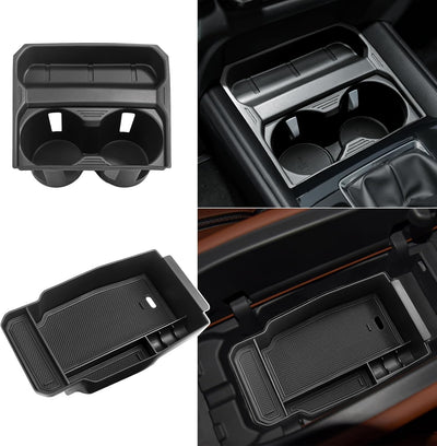Organiz. reposabrazos Mazda CX con funda y portavasos