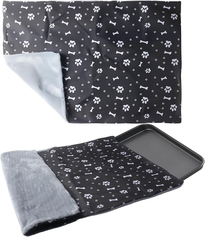 Funda lavable jaula perro reversible 36pulg gris