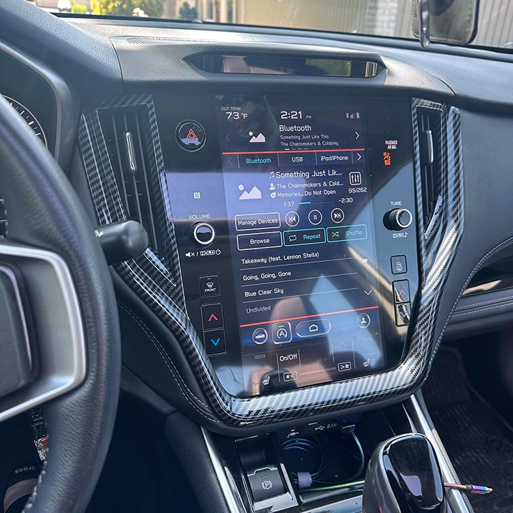 Cubierta marco pantalla navegación Subaru Outback