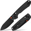 Cuchillo bolsillo hoja negra nitro-v bloqueo fibra carbono