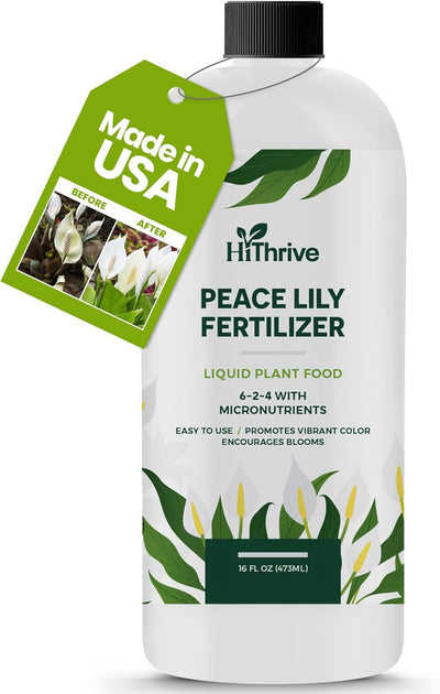 Fertilizante líquido lirio de la paz 16oz 96gal nutrientes