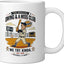 Taza Cerámica Retro con Diseño de Bate y Fallo Blanco