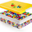 Caja organizadora juguetes 30 compartimentos transparente