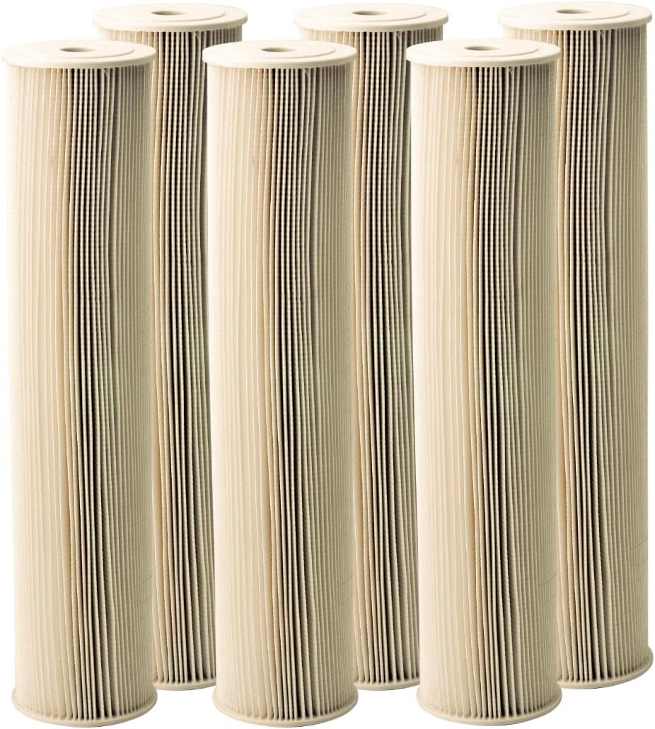 Filtro agua sedimentos 20pulg poliéster 5micras
