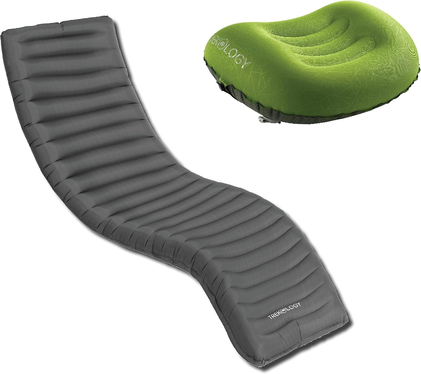 Almohadilla dormir inflable compacta ergonómica camping