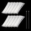 1000 Bridas Nailon Blanco 9.45pulg Resistentes Hogar Oficina