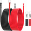 Cable batería 10 AWG 10 pies con lengüetas 5/16"