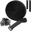 Correas ajustables cable 16pulg x 1 pulg con hebillas plástico