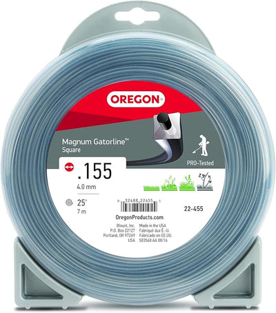 Recortadora cuadrada Magnum Gatorline 0.155pulg 25pies gris