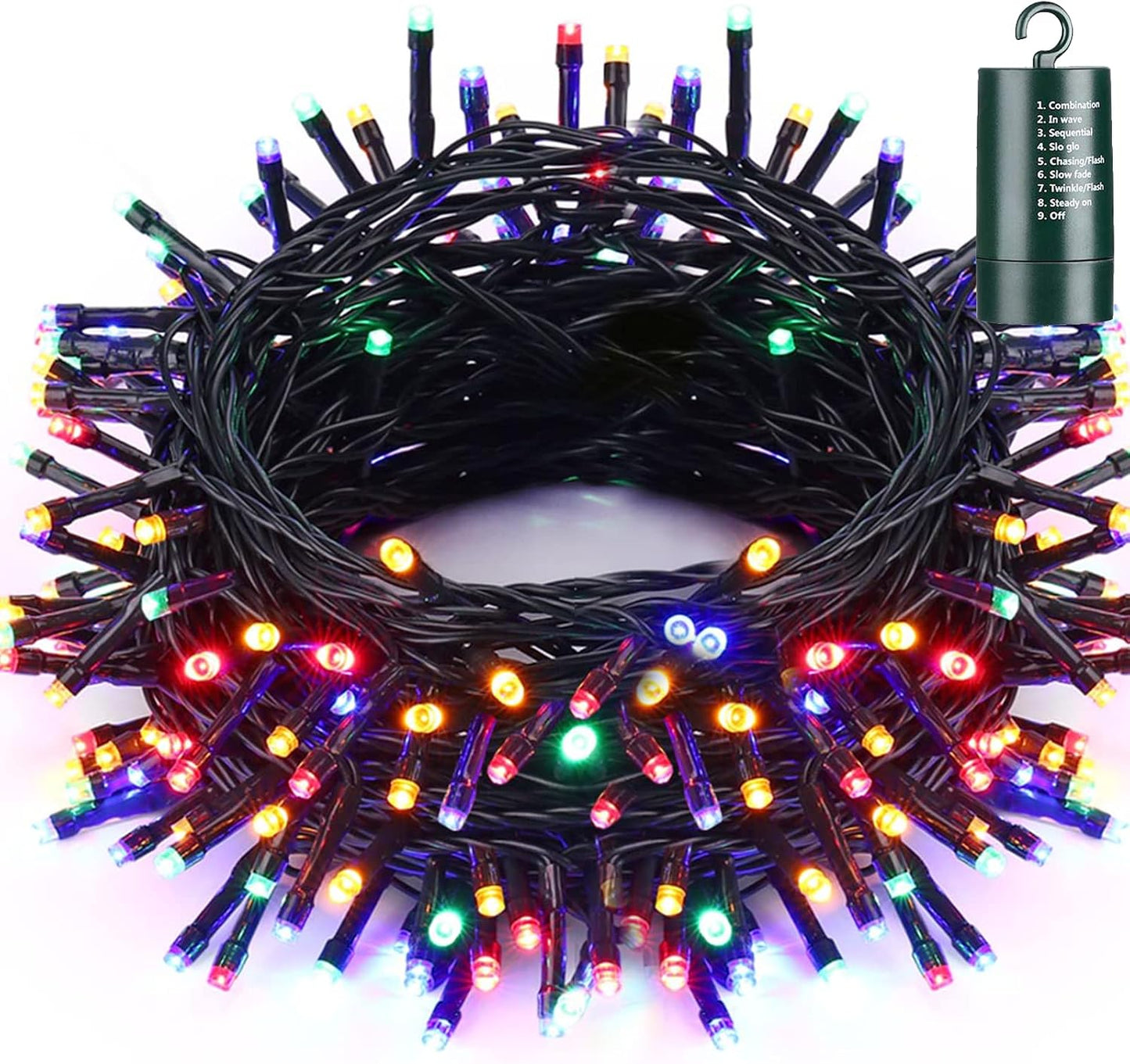 Luces LED Navidad con batería para hogar y jardín