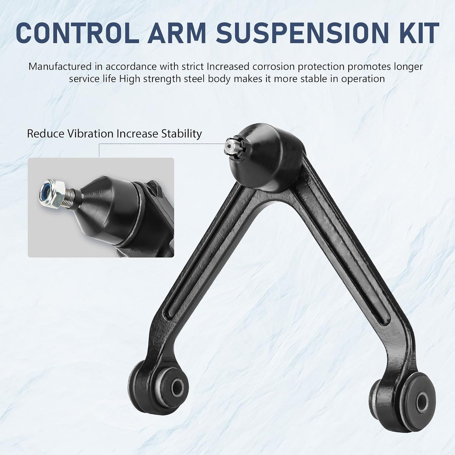 4 Pzas Kit Suspensión Brazos Control Delanteros Dodge Ram