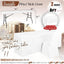Fundas mesa ajustables blancas 6ft pack 2 plegables fiestas