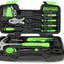 Kit 39 Pzas Herramientas Hogar Destornilladores Caja Plástico