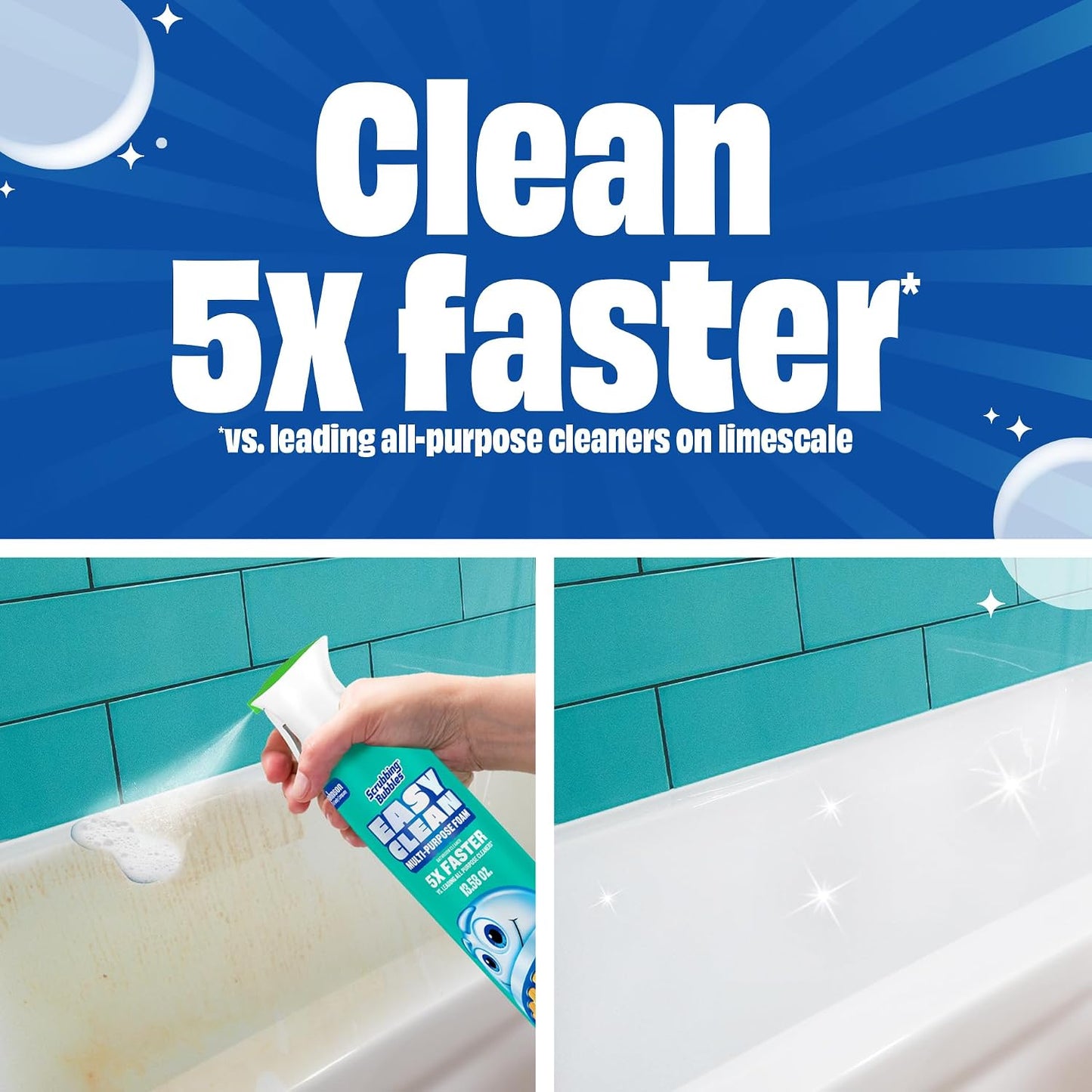 Limpiador baño espumoso 13.58oz pack 2