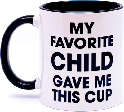 Taza regalo día del padre padrastro hijo favorito