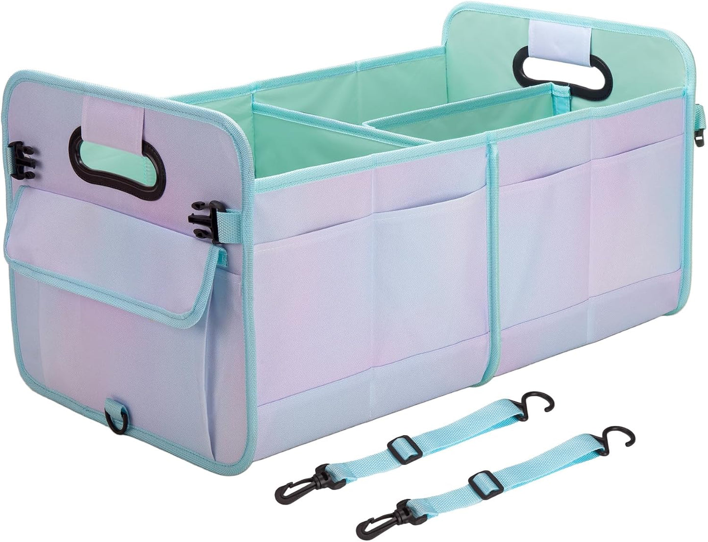 Organiz. maletero SUV y sedán 70L correas ajustables
