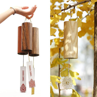 Campanillas de bambú para meditación y decoración