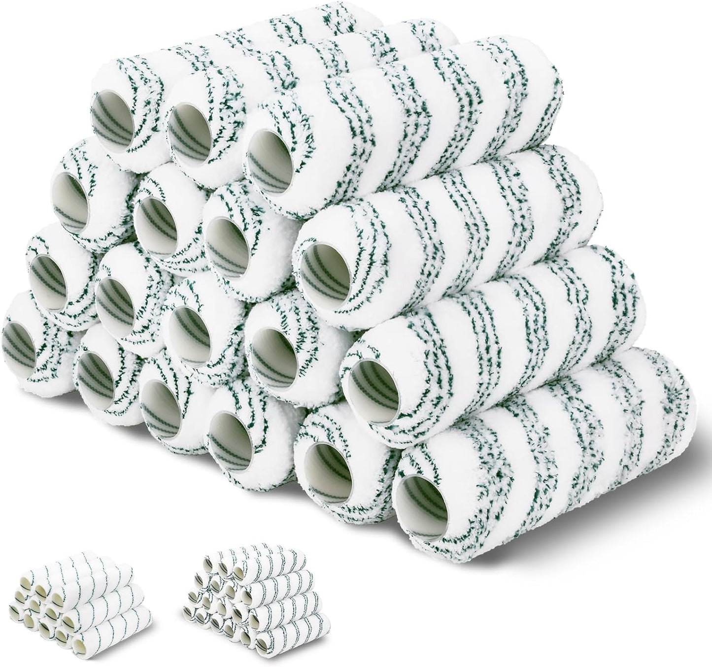 18 Cubiertas Microfibra para Rodillo 9pulg Superficies Rugosas