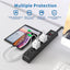 Protector sobretensiones 600j 4pies 6 tomas ETL