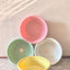 4 Lavabos Plástico Redondos 5qt 11.5x4.3pulg