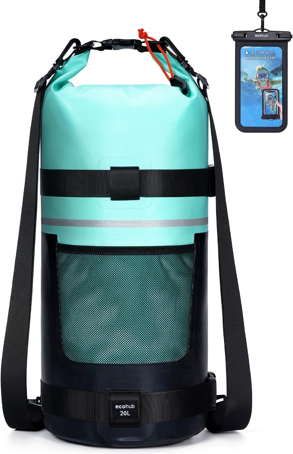 Bolsa impermeable 5-20l tapa enrollable viajes