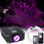Kit luces fibra óptica RGBW 16W para auto con control remoto