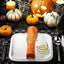 Set 9 servilleteros Halloween temática terror dorados