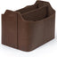 Soporte control remoto cuero PU escritorio ranura tableta