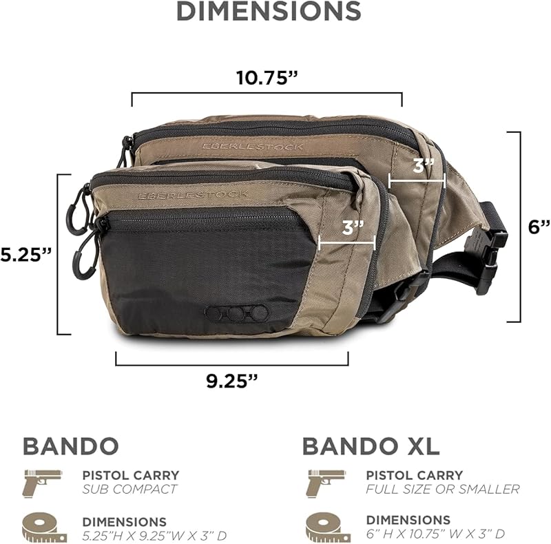 Banda bolsa táctica para hombre ajustable con bolsillos