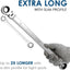 Set 6 llaves trinquete 0.315-0.748" acero cromo