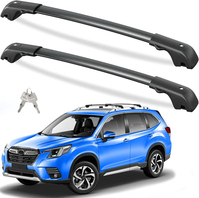 Barras techo aluminio Subaru Forester 14-26 con rieles