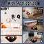 Alfombra baño Halloween calavera cuchillo antiderrap