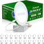 20 Luces LED Empotrables 15cm Blanco Frío 6000K Regulable