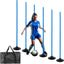 6 Pzas Poles Entrenamiento Agilidad 5ft con Base Goma