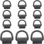Pack 12 Anclajes 3/8" 2000lb Anilla D