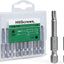 Set 10 puntas magnéticas Torx T25 acero S2 2pulg vástago 1/4pulg