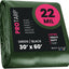 Lona polietileno 22mil UV resistente impermeable techo