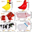6 Globos Animales de Granja Mylar para Fiesta Temática