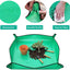 Tapete trasplante plantas 26.8x26.8 pulg impermeable plegable