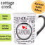 Taza Cerámica Grande para Café Regalo Mamá Abuela